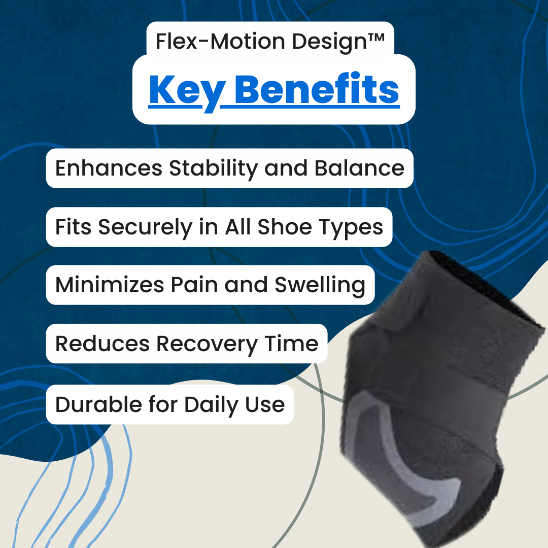 SoloSoothe™ FlexStep Ankle Brace