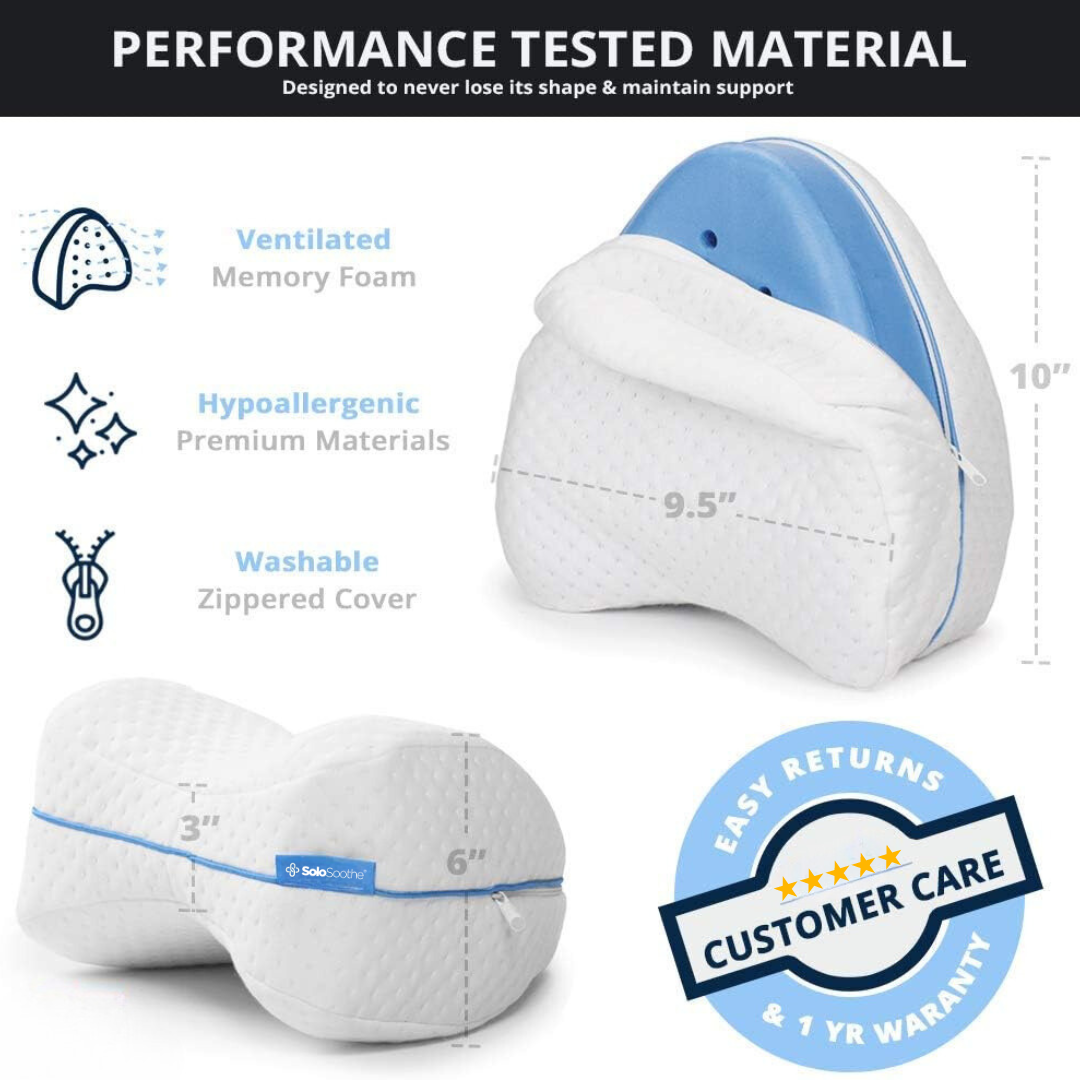 SoloSoothe™ Orthopedic Knee Pillow